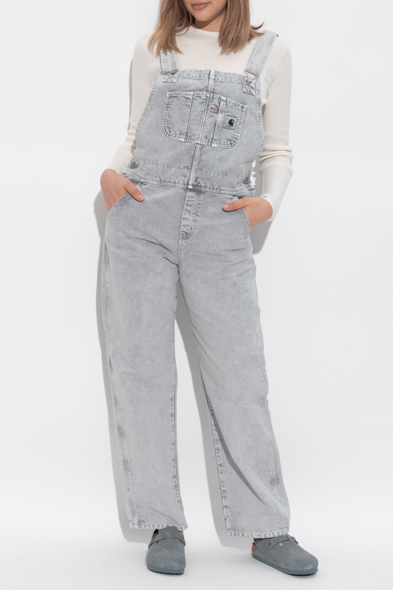 Carhartt リラックスフィットオーバーオール 44X30 グレー Carhartt WIP Denim overalls | Women's | Vitkac